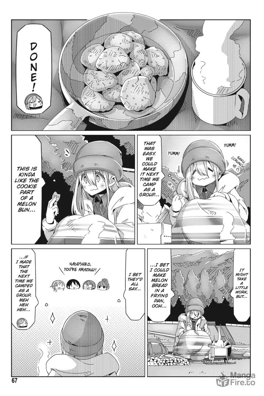 Read Laid-Back Camp chapter 60 image 11 on Lezhin