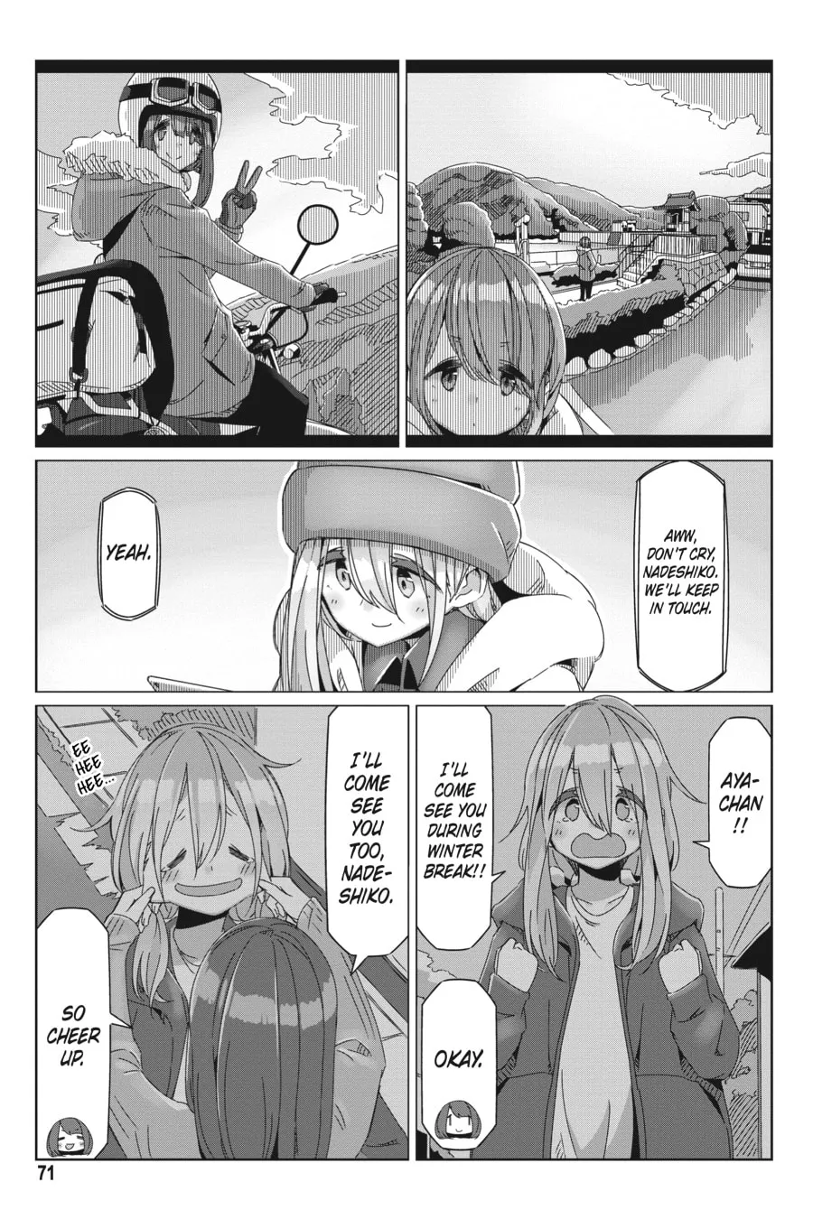 Read Laid-Back Camp chapter 60 image 15 on Lezhin