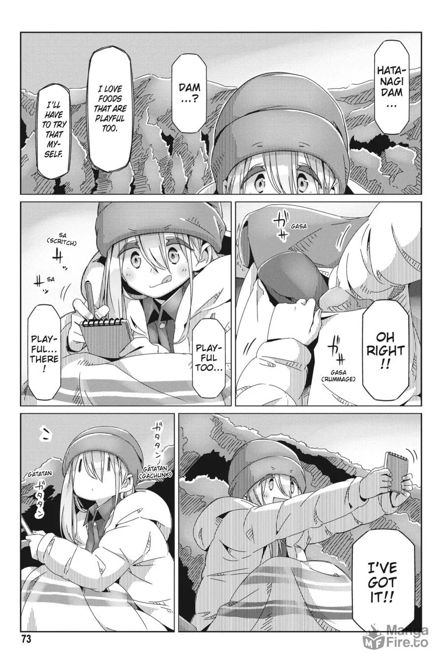 Read Laid-Back Camp chapter 60 image 17 on Lezhin