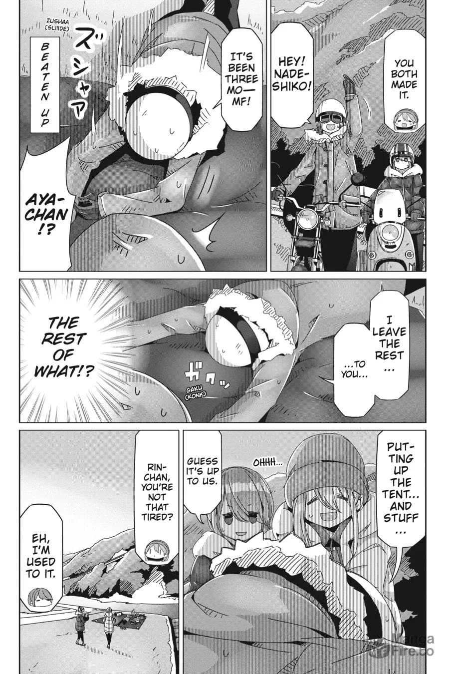 Read Laid-Back Camp chapter 60 image 19 on Lezhin