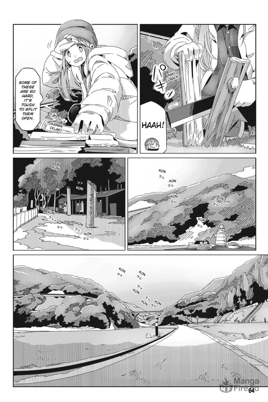 Read Laid-Back Camp chapter 60 image 8 on Lezhin