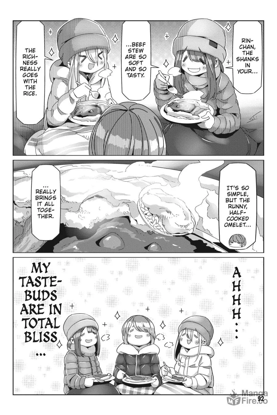 Read Laid-Back Camp chapter 61 image 11 on Lezhin