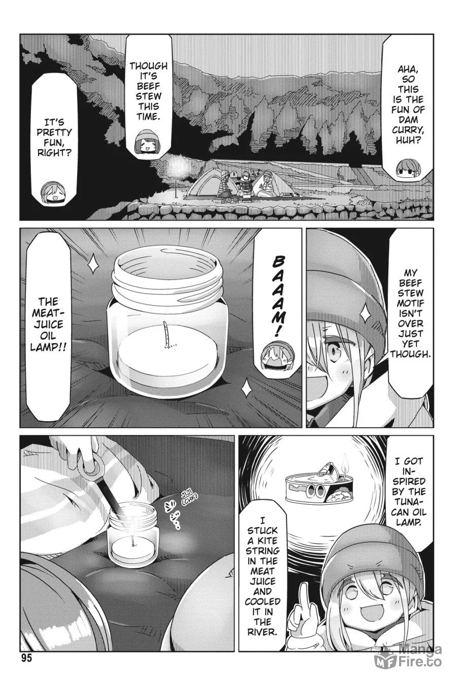 Read Laid-Back Camp chapter 61 image 14 on Lezhin