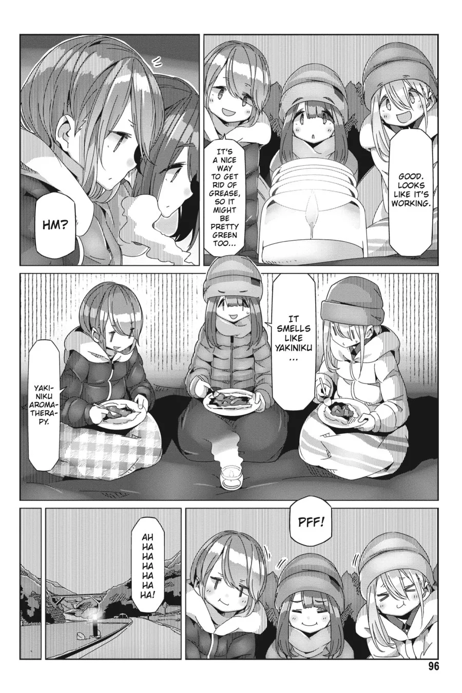Read Laid-Back Camp chapter 61 image 15 on Lezhin