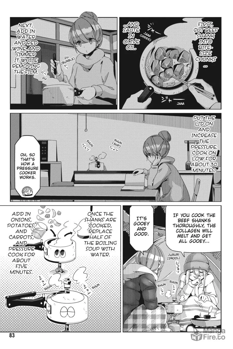 Read Laid-Back Camp chapter 61 image 2 on Lezhin