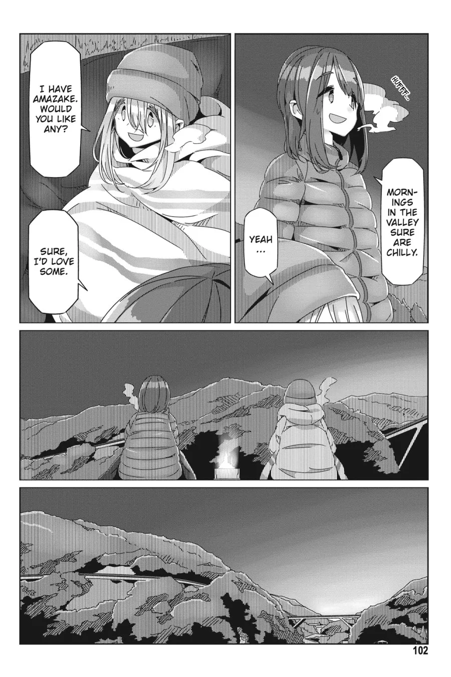 Read Laid-Back Camp chapter 61 image 21 on Lezhin