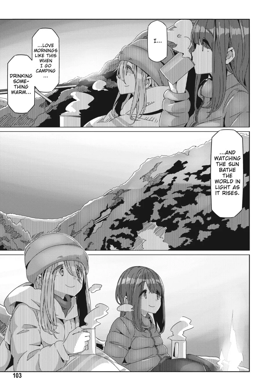 Read Laid-Back Camp chapter 61 image 22 on Lezhin