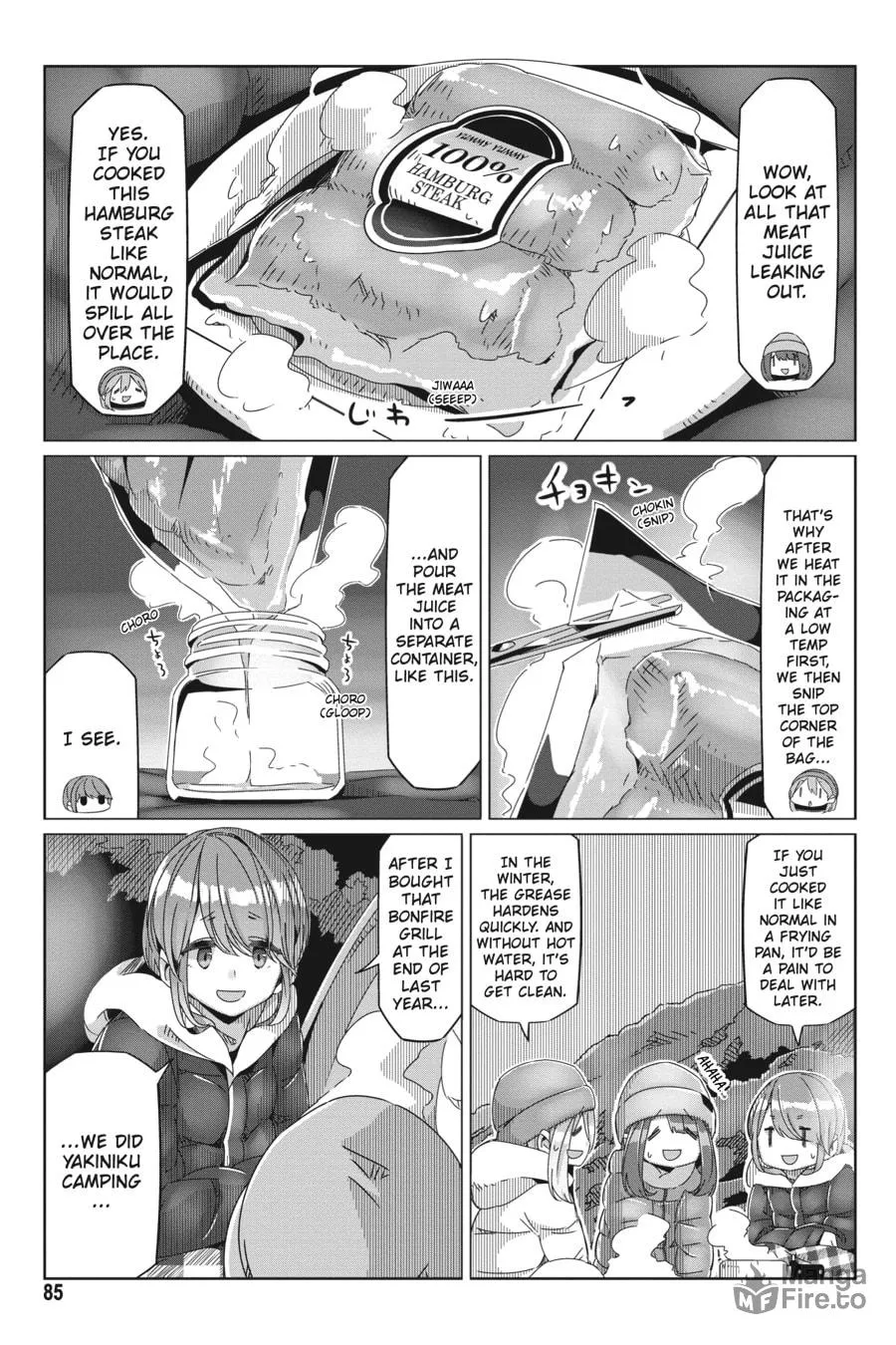 Read Laid-Back Camp chapter 61 image 4 on Lezhin