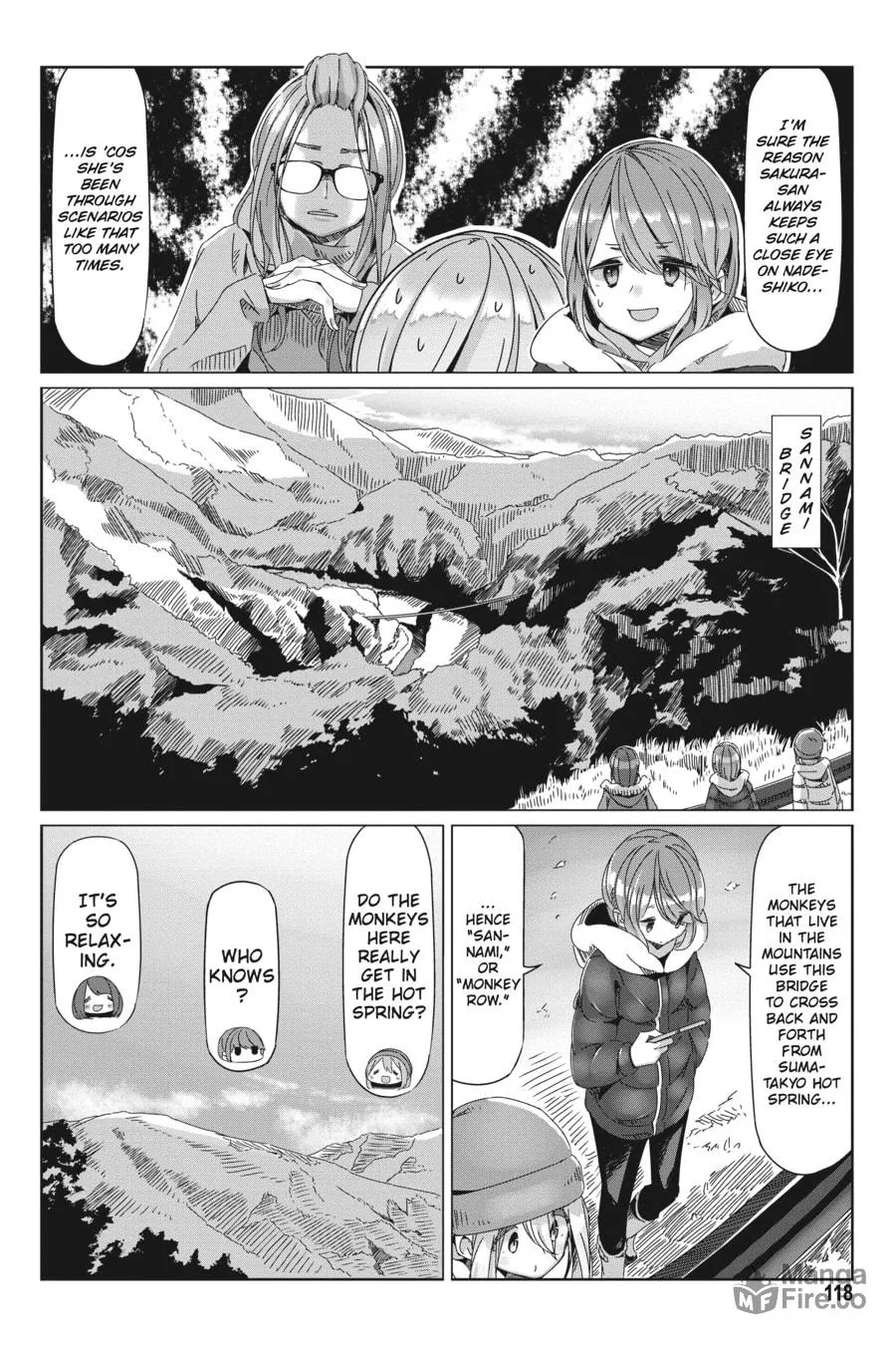 Read Laid-Back Camp chapter 62 image 11 on Lezhin