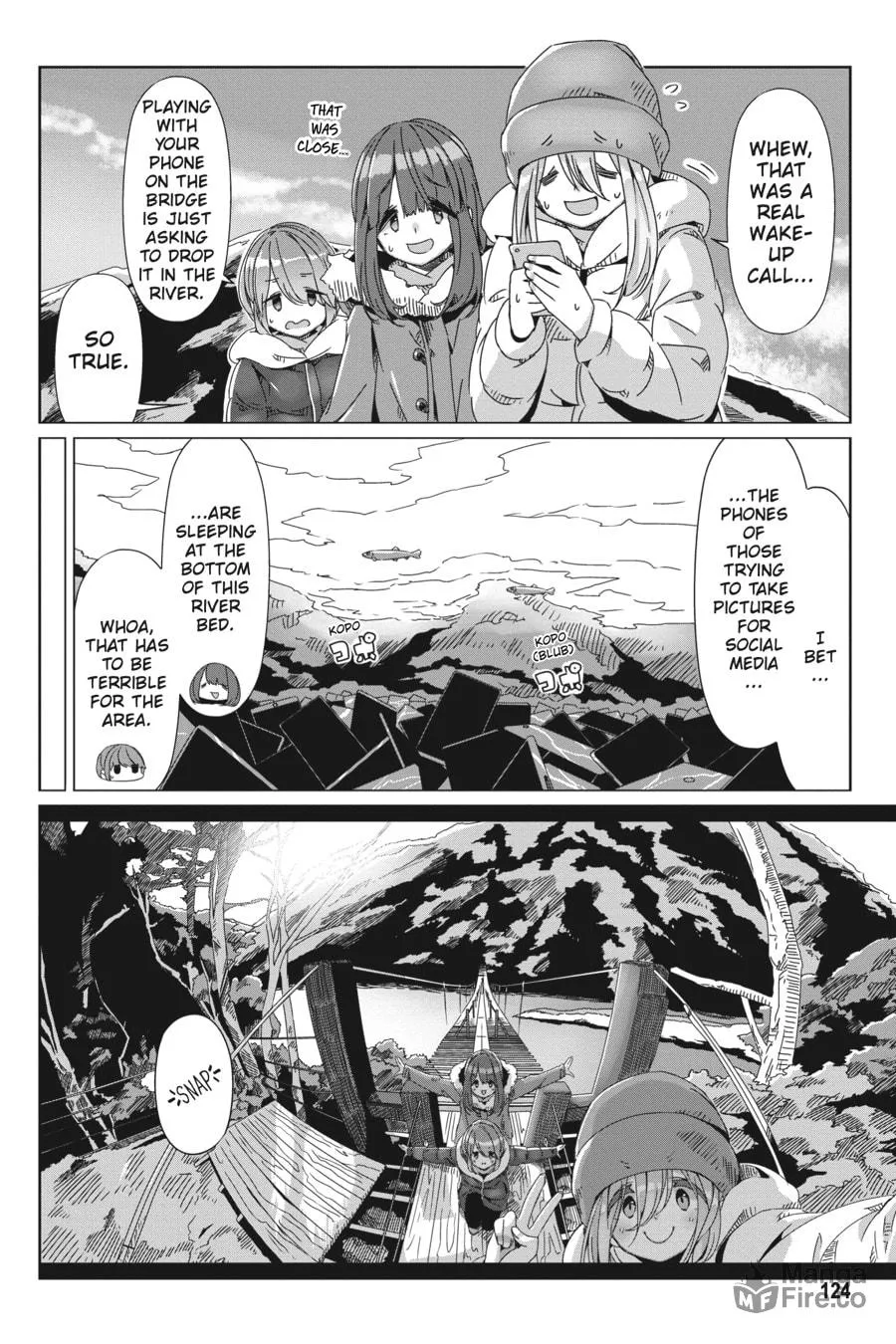 Read Laid-Back Camp chapter 62 image 17 on Lezhin