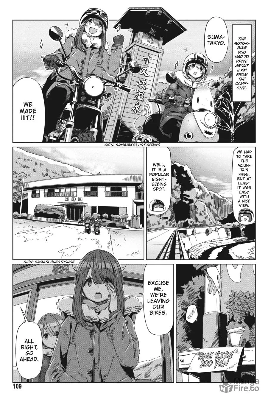 Read Laid-Back Camp chapter 62 image 2 on Lezhin