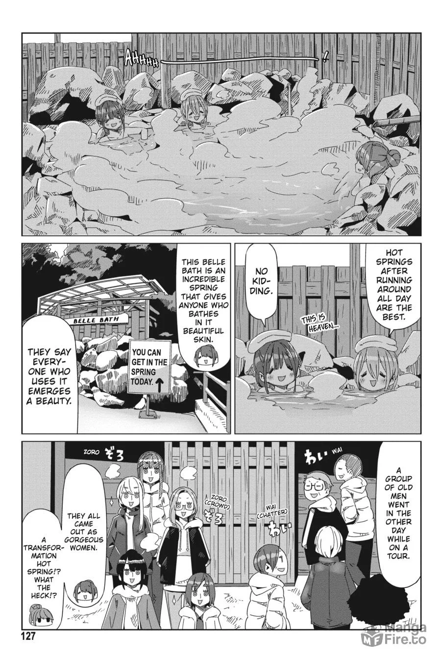 Read Laid-Back Camp chapter 62 image 20 on Lezhin