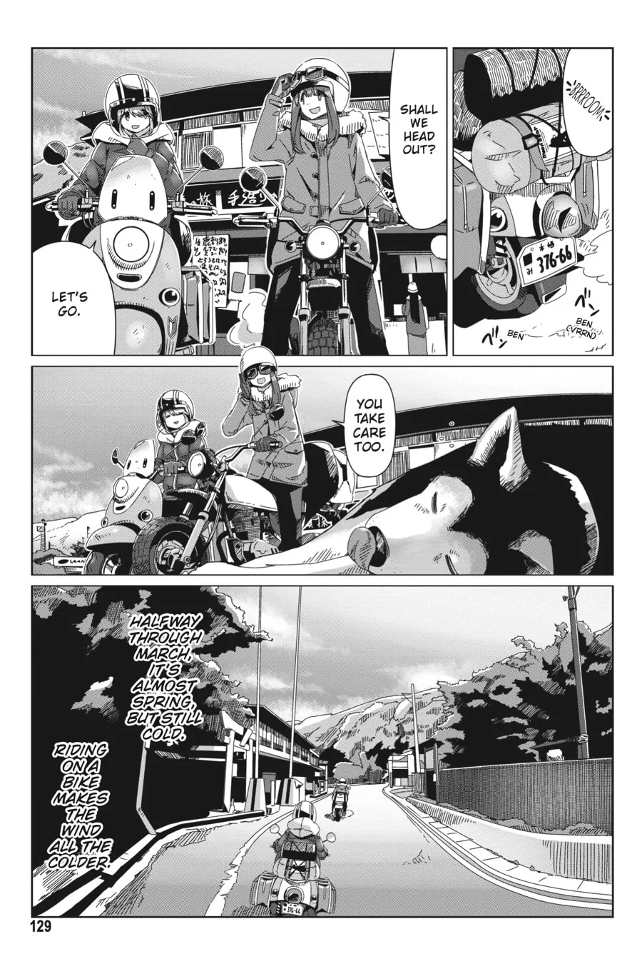 Read Laid-Back Camp chapter 62 image 22 on Lezhin