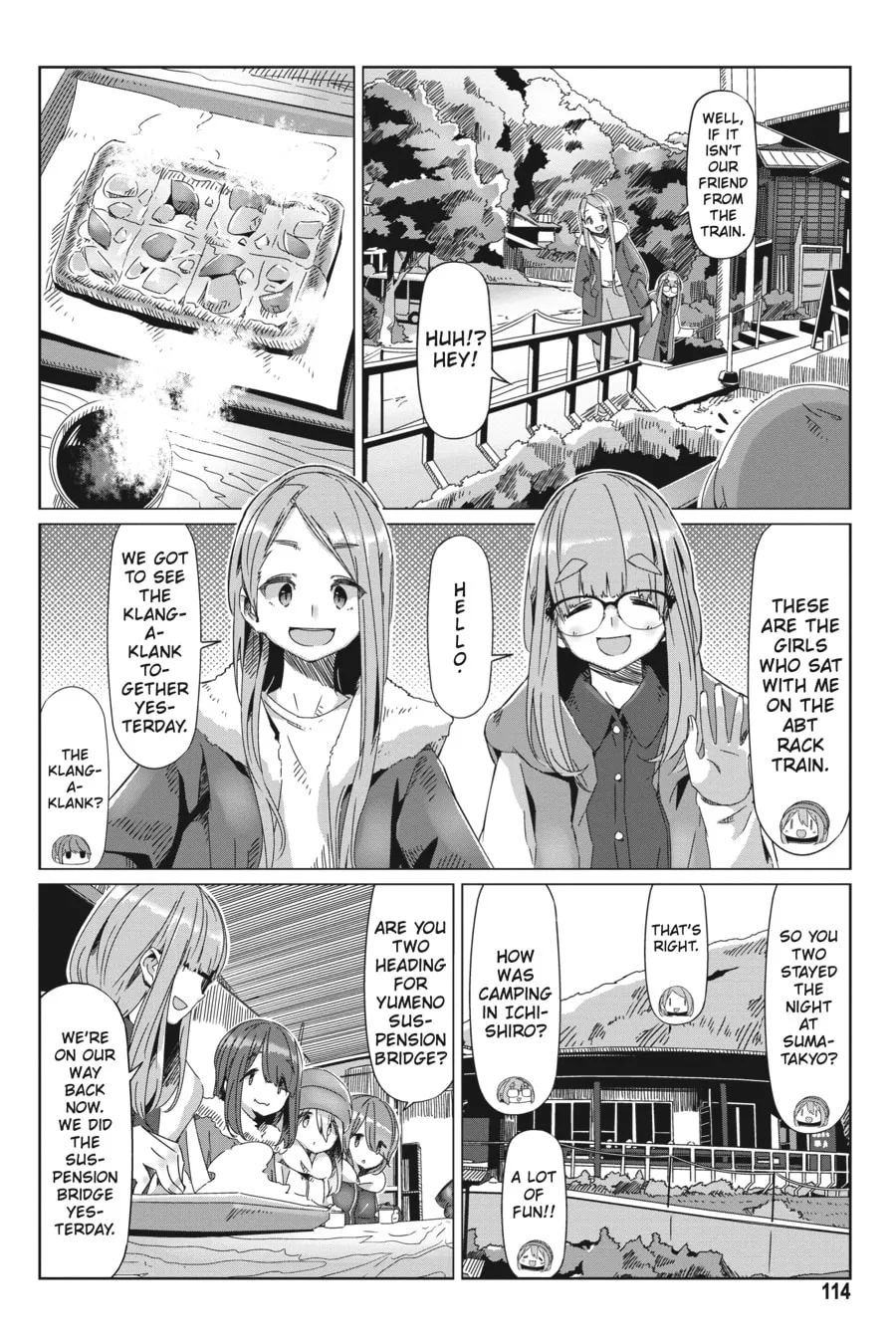 Read Laid-Back Camp chapter 62 image 7 on Lezhin