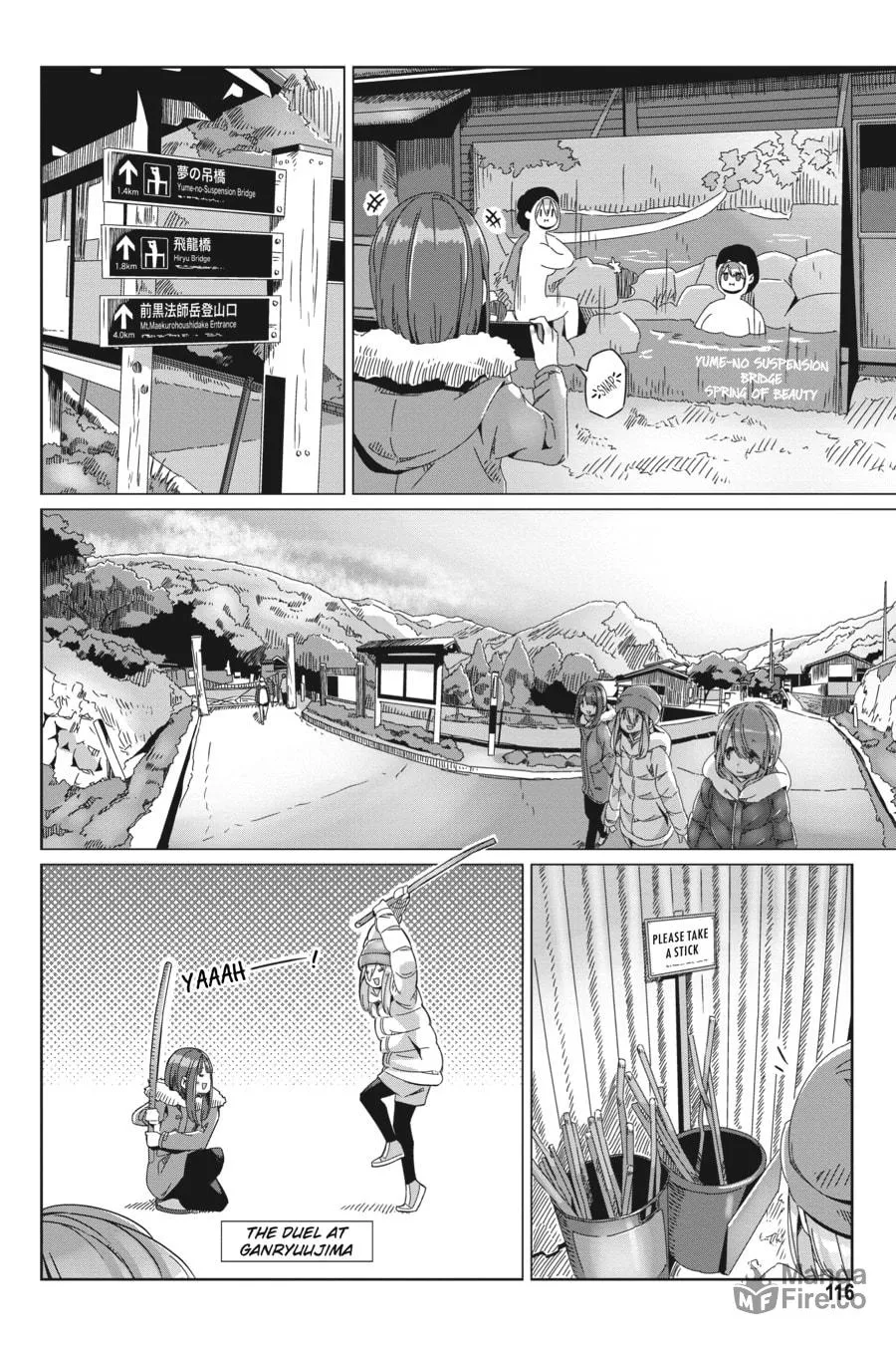 Read Laid-Back Camp chapter 62 image 9 on Lezhin