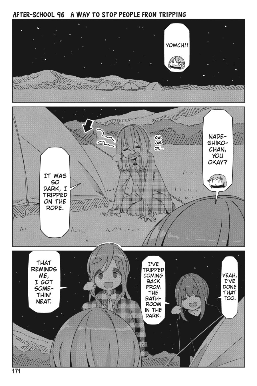 Read Laid-Back Camp chapter 63.1 image 12 on Lezhin