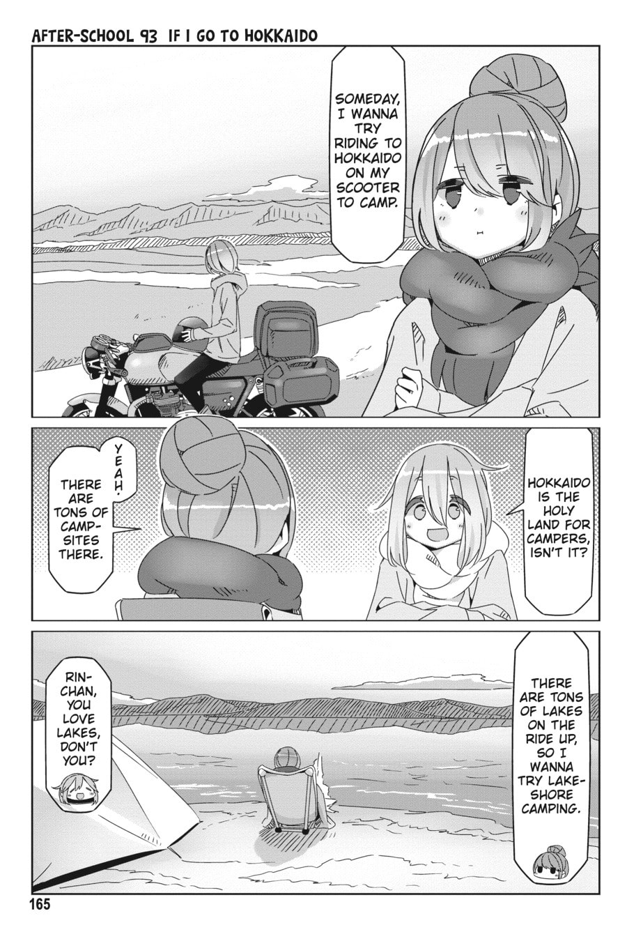 Read Laid-Back Camp chapter 63.1 image 6 on Lezhin