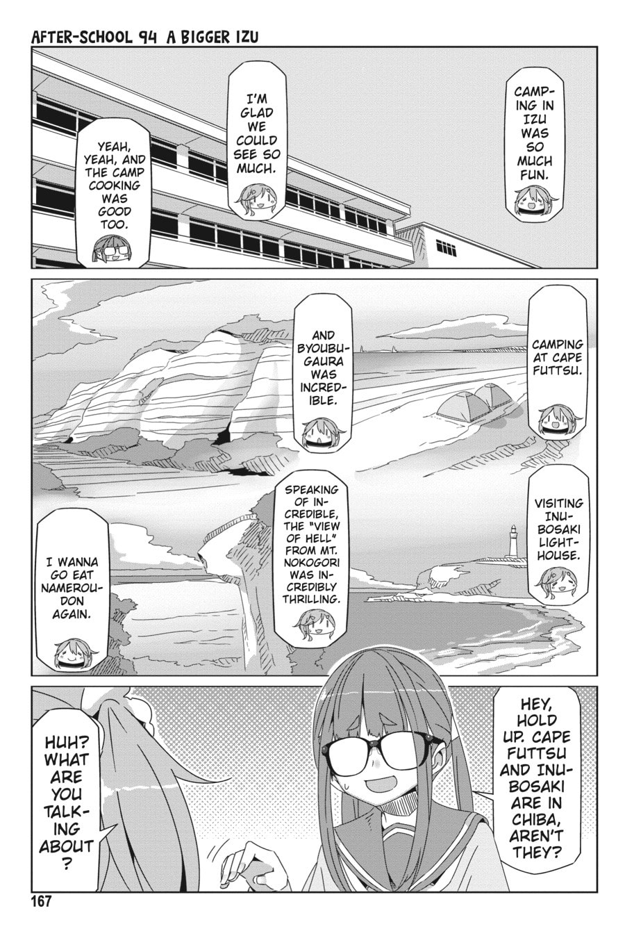 Read Laid-Back Camp chapter 63.1 image 8 on Lezhin