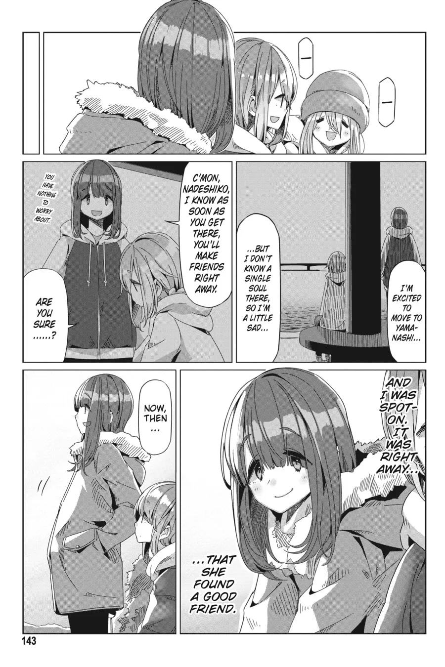 Read Laid-Back Camp chapter 63 image 10 on Lezhin