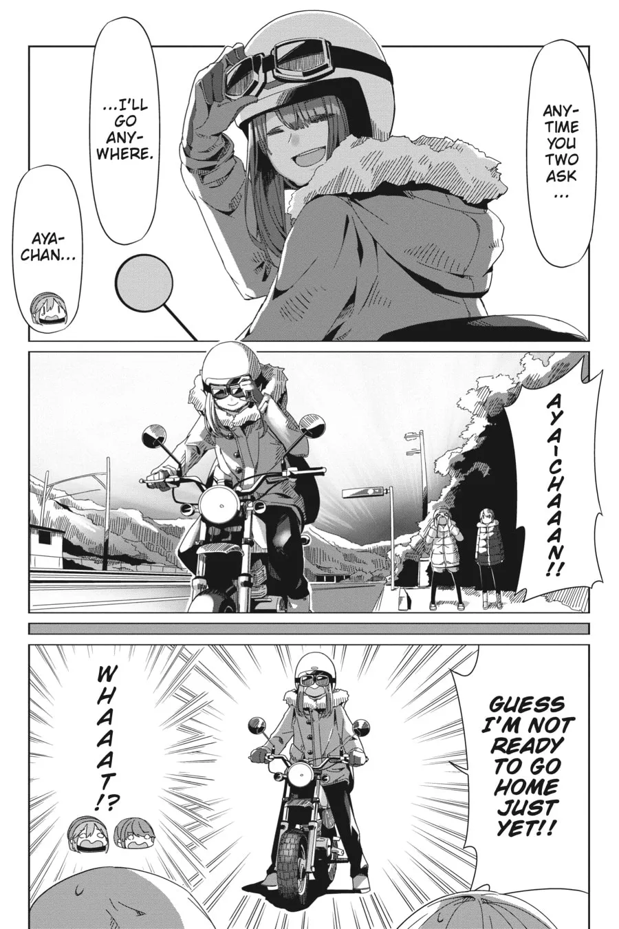 Read Laid-Back Camp chapter 63 image 12 on Lezhin