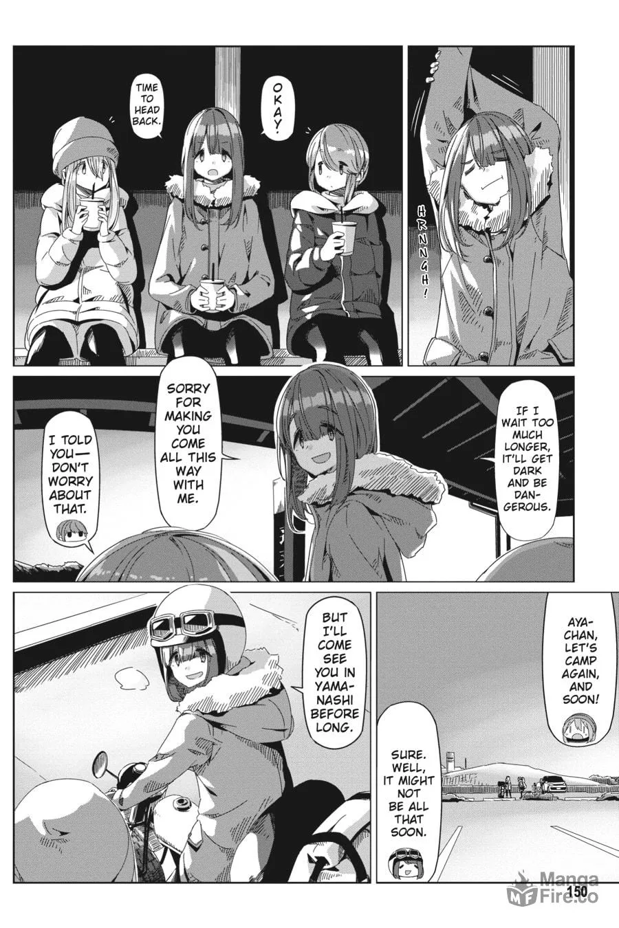 Read Laid-Back Camp chapter 63 image 17 on Lezhin