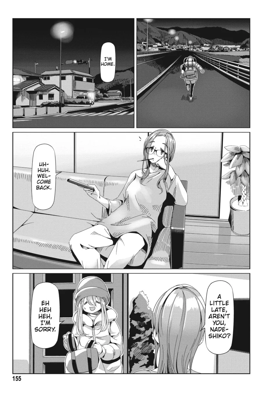 Read Laid-Back Camp chapter 63 image 22 on Lezhin