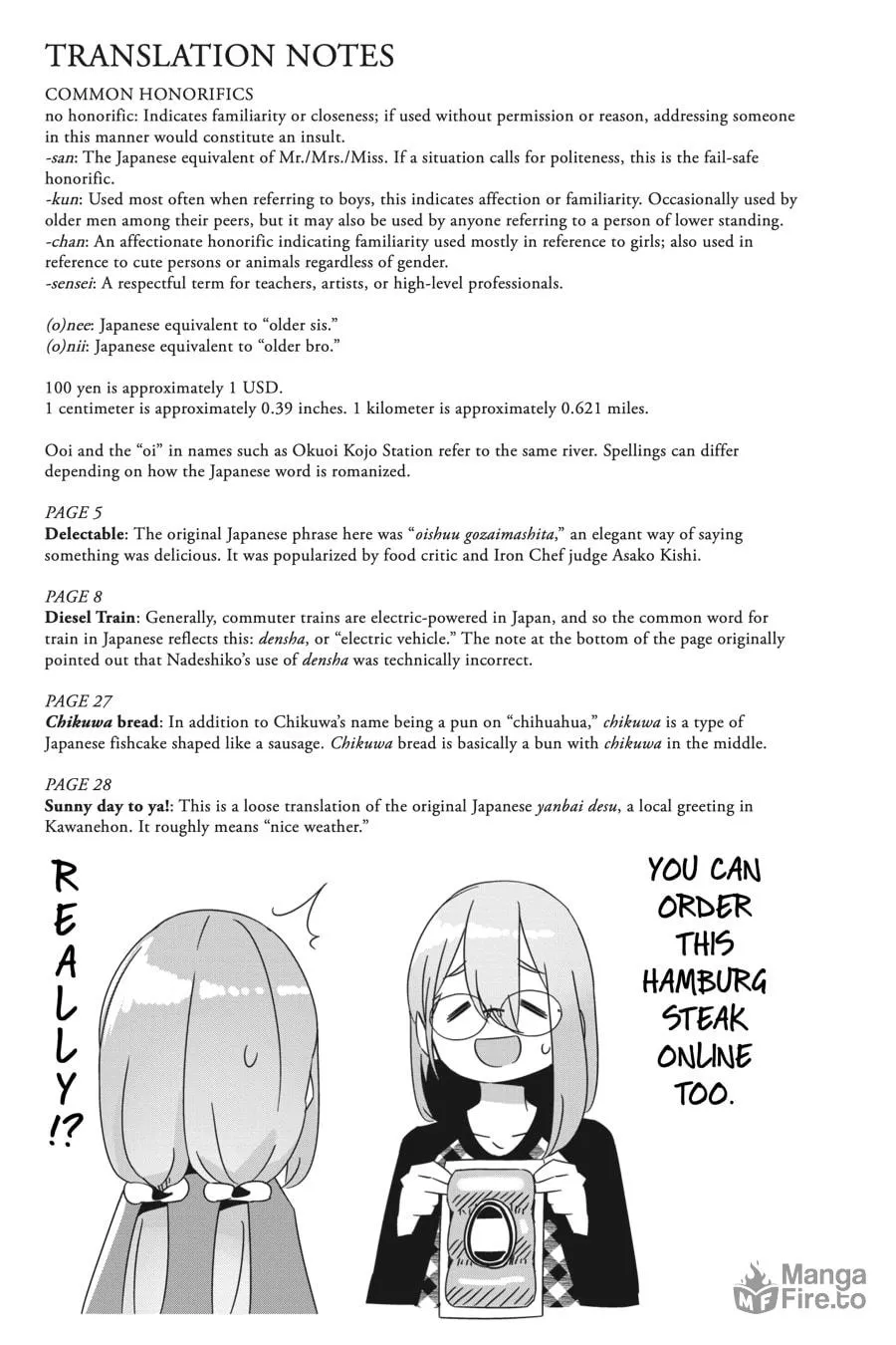 Read Laid-Back Camp chapter 63 image 24 on Lezhin