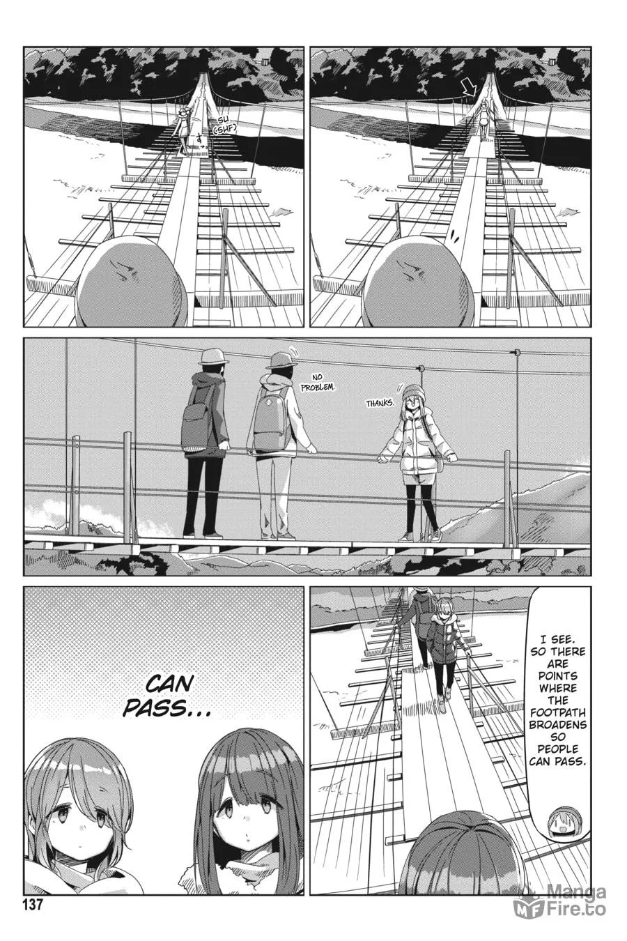 Read Laid-Back Camp chapter 63 image 4 on Lezhin