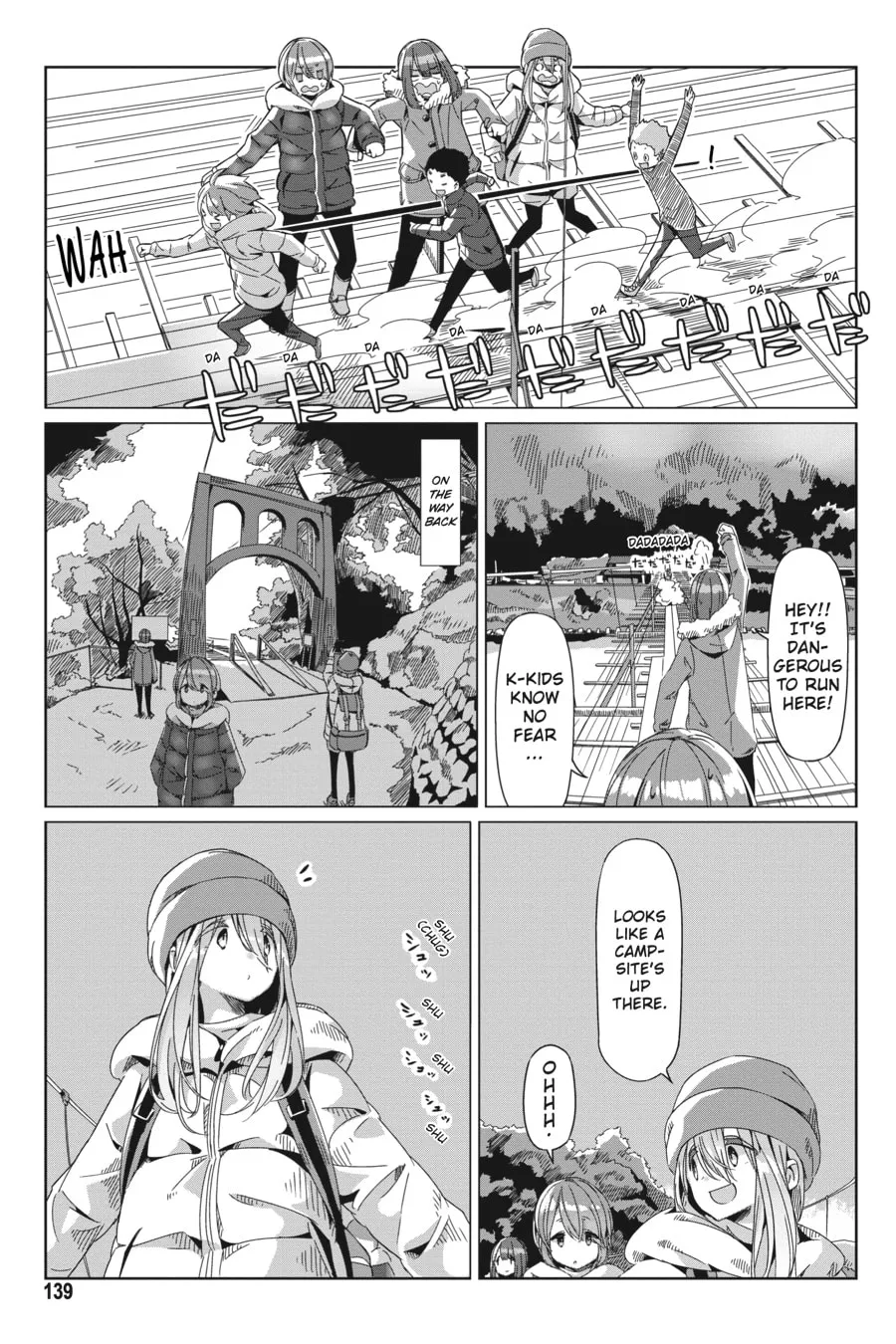 Read Laid-Back Camp chapter 63 image 6 on Lezhin
