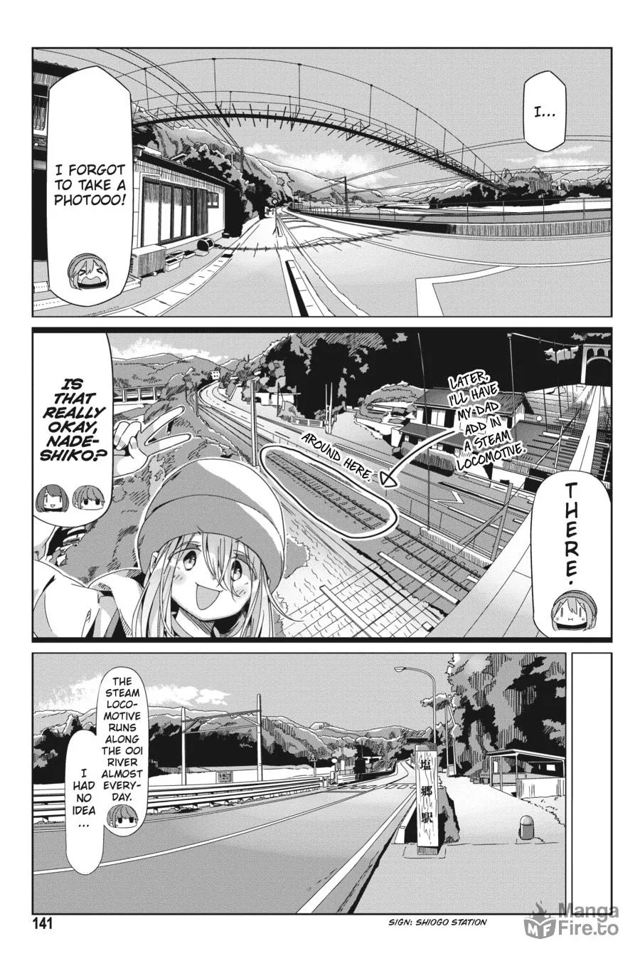 Read Laid-Back Camp chapter 63 image 8 on Lezhin