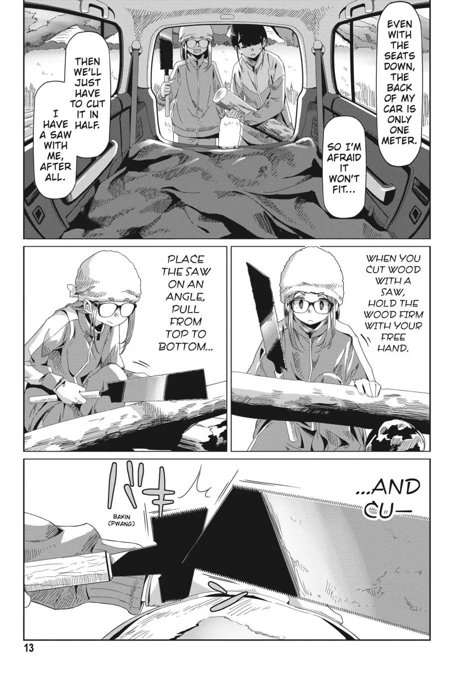Read Laid-Back Camp chapter 64 image 10 on Lezhin