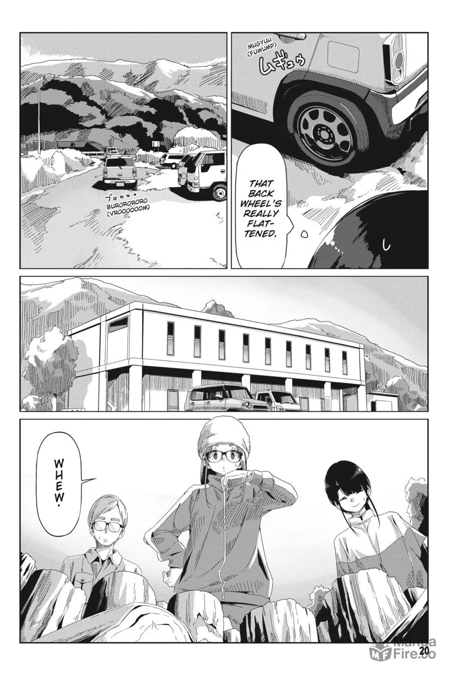 Read Laid-Back Camp chapter 64 image 17 on Lezhin