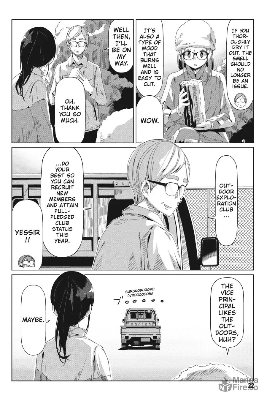 Read Laid-Back Camp chapter 64 image 19 on Lezhin