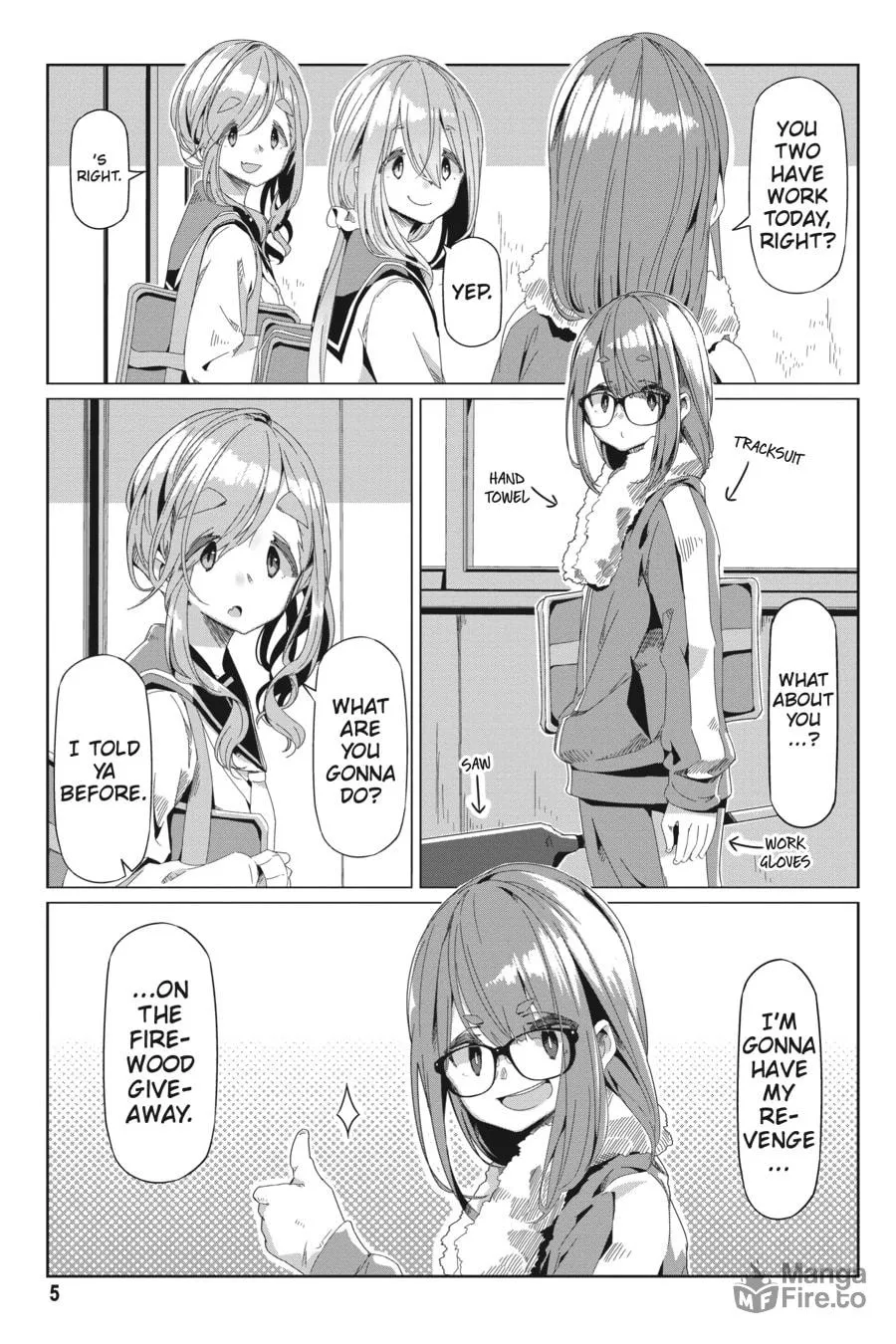 Read Laid-Back Camp chapter 64 image 2 on Lezhin