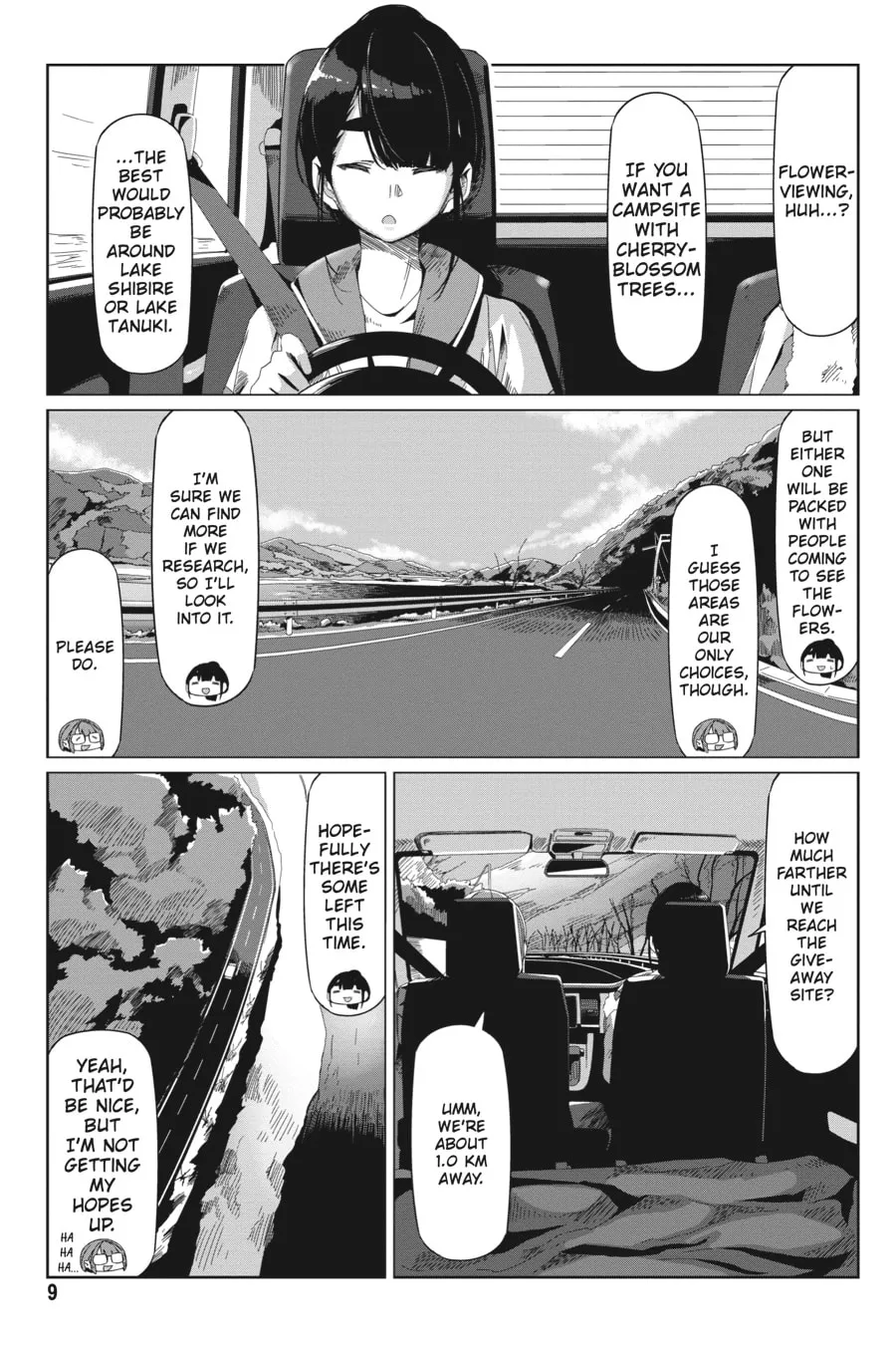 Read Laid-Back Camp chapter 64 image 6 on Lezhin