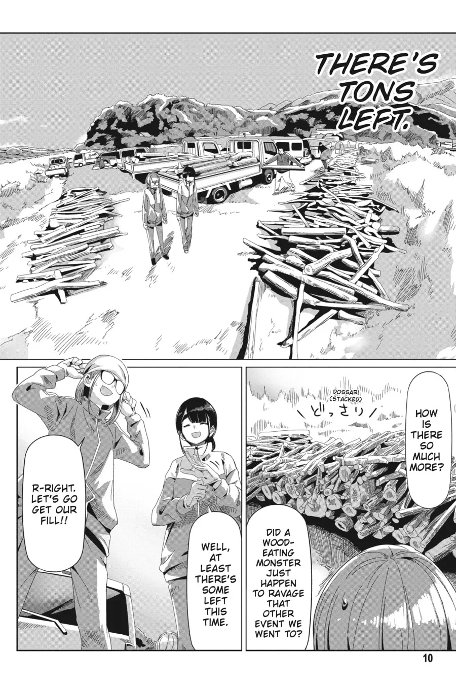 Read Laid-Back Camp chapter 64 image 7 on Lezhin