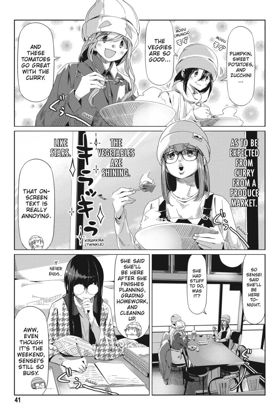 Read Laid-Back Camp chapter 65 image 12 on Lezhin