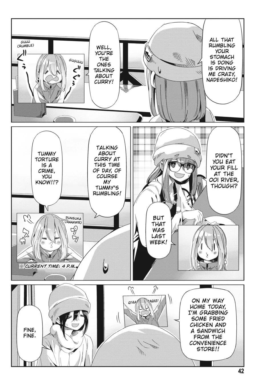 Read Laid-Back Camp chapter 65 image 13 on Lezhin