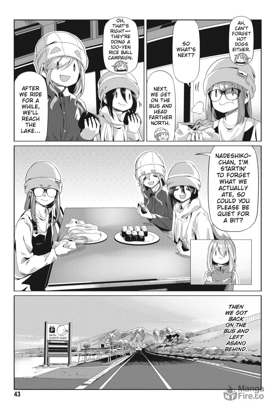 Read Laid-Back Camp chapter 65 image 14 on Lezhin