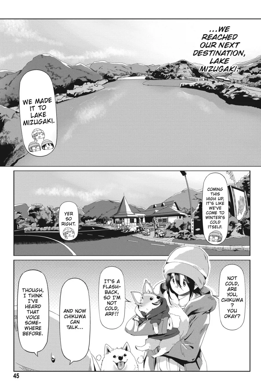 Read Laid-Back Camp chapter 65 image 16 on Lezhin