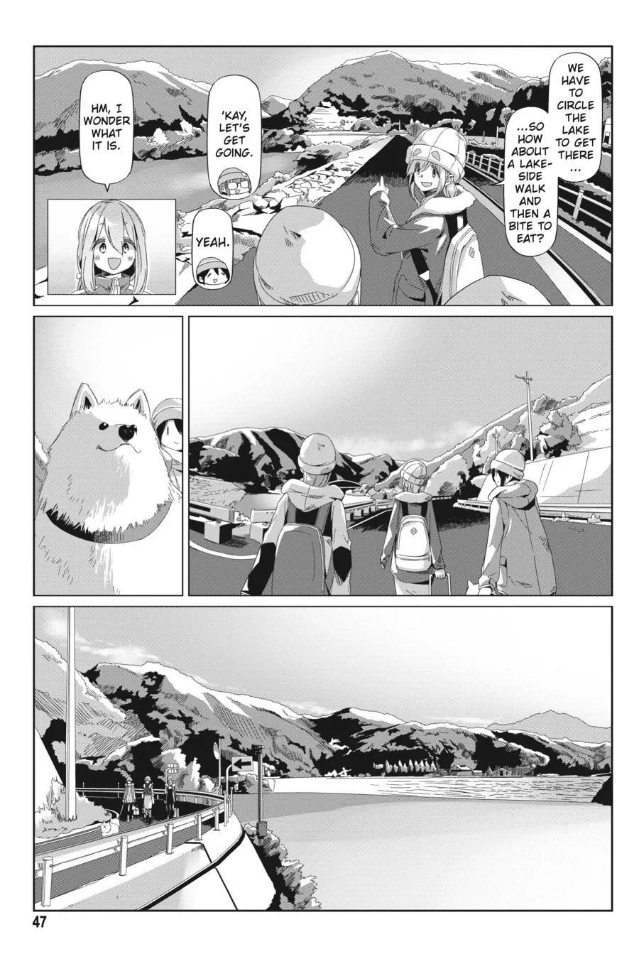 Read Laid-Back Camp chapter 65 image 18 on Lezhin