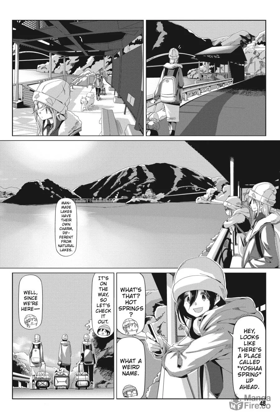 Read Laid-Back Camp chapter 65 image 19 on Lezhin