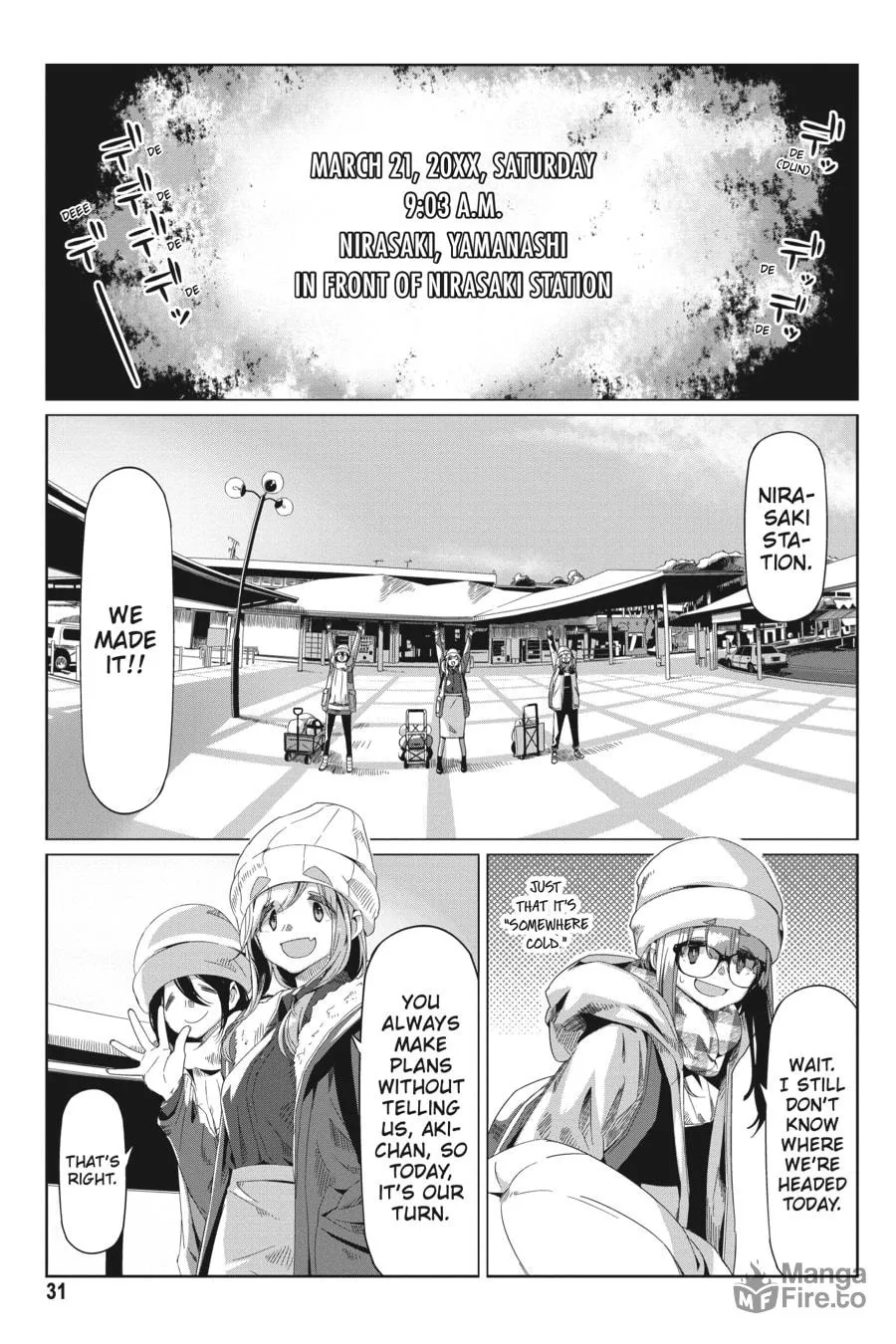 Read Laid-Back Camp chapter 65 image 2 on Lezhin