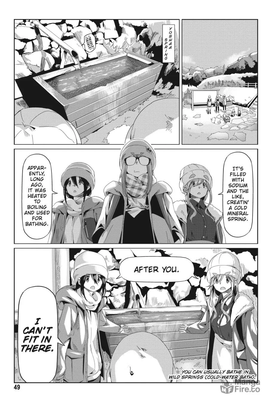 Read Laid-Back Camp chapter 65 image 20 on Lezhin