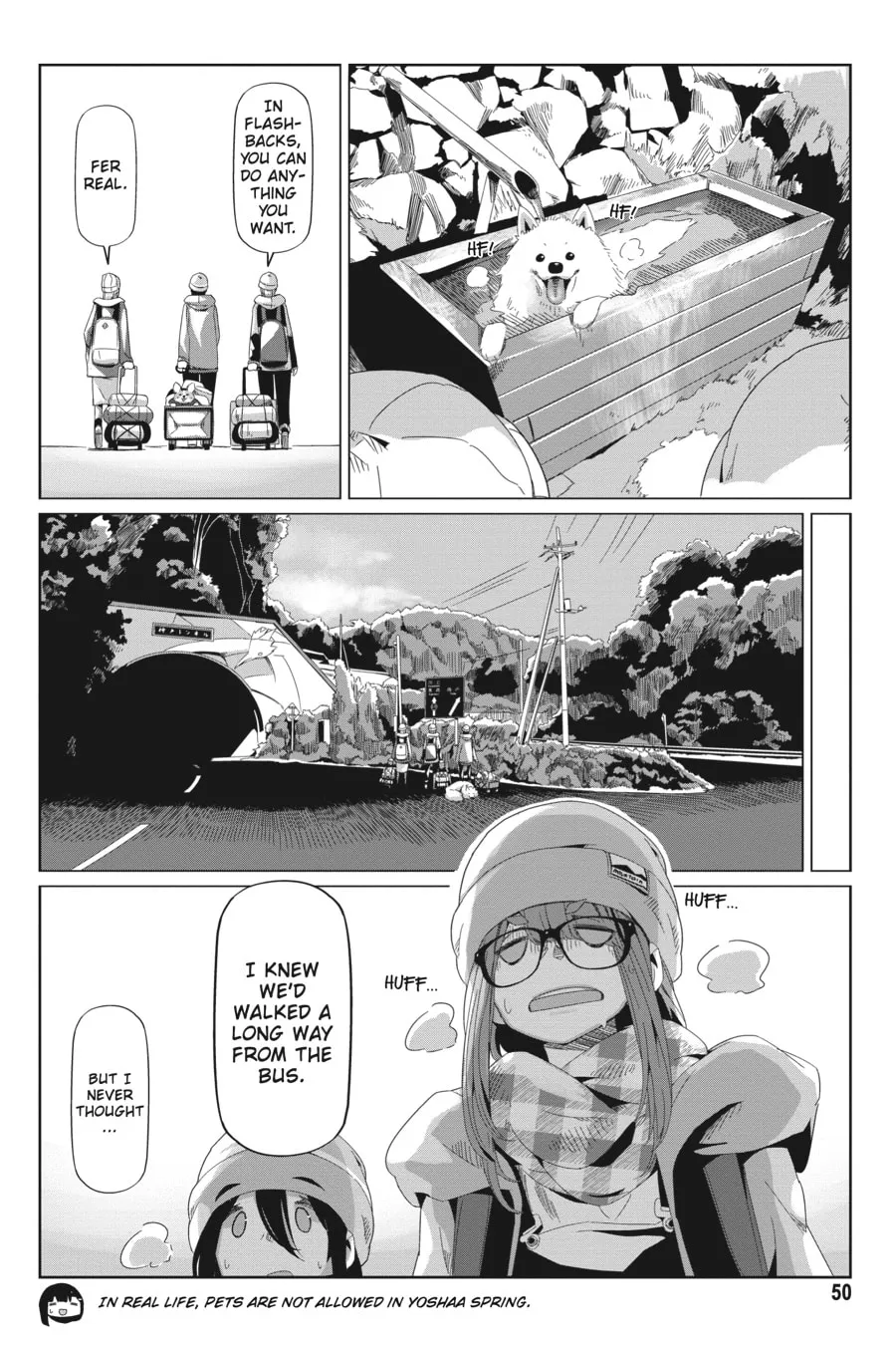 Read Laid-Back Camp chapter 65 image 21 on Lezhin