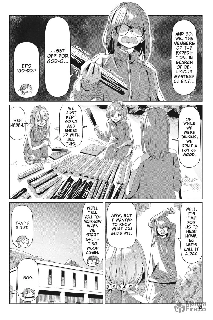 Read Laid-Back Camp chapter 65 image 23 on Lezhin