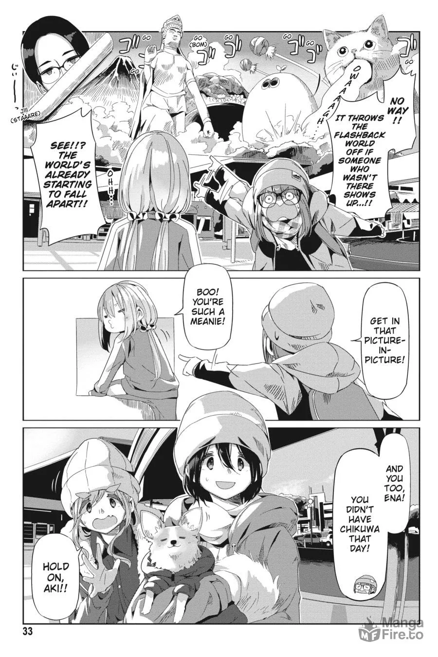 Read Laid-Back Camp chapter 65 image 4 on Lezhin