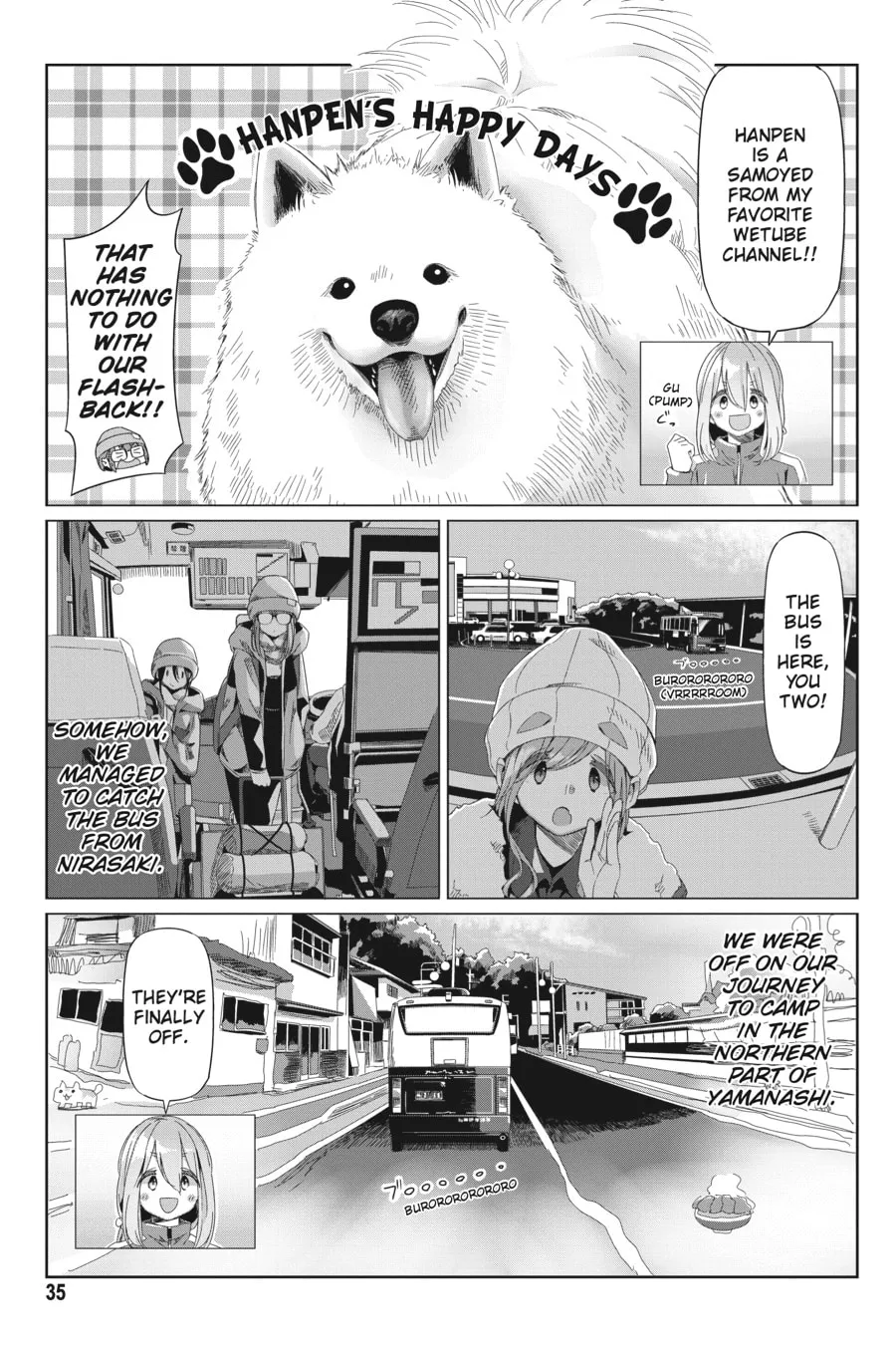 Read Laid-Back Camp chapter 65 image 6 on Lezhin