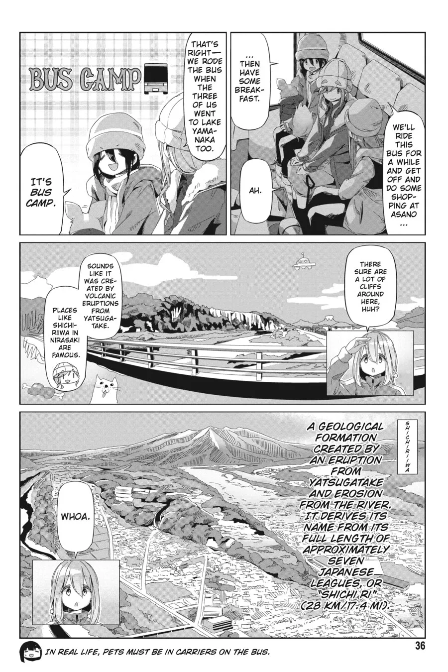 Read Laid-Back Camp chapter 65 image 7 on Lezhin