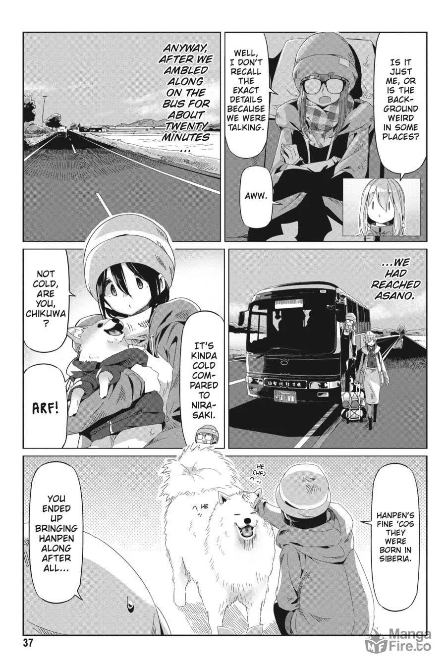 Read Laid-Back Camp chapter 65 image 8 on Lezhin